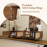 78" TV Stand for 75/80/85 inch TV, Console with Ample Storage for Living Room, Bedroom, N710P298238P