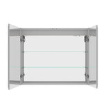 Bathroom Medicine Cabinet with Lights, 3624 Inch LED Medicine Cabinet with Mirror, Double Door W1738P145172