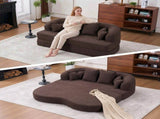 2-in-1 Foldable Sofa Bed,70 Inch Folding Boneless Couch Convertible Compressed Sleeper Sofabed, 4 W2231P466739