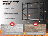 Heavy Duty Garage Shelving Units 72"H48"W24"D, 5-Tier Steel Adjustable Metal Storage Shelves,3000 27824255