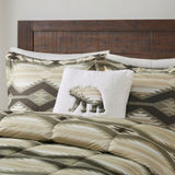 King Down Alternative Comforter Set with Throw Pillow B035P148498