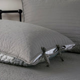 6 Piece Reversible Plaid Daybed Cover Set Grey Daybed B035P266680