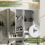 29'' x 28'' Modern Wall Mounted Bathroom Medicine Cabinet, Bathroom Wall Storage Cabinet with N710P209440K