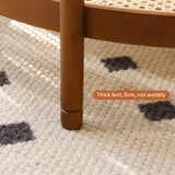 Modern Farmhouse Living Room Coffee Table Set, Stylish and Elegant Nesting Round Wooden Table,Side W2105P210284