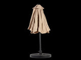 9FT Outdoor Patio Umbrella Outdoor Table Umbrella with Push Button Tilt and Crank, Market Umbrella 6 32782331