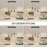 Angelina 5 - Light Cylinder Kitchen Island Pendant T3177P283997