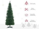 7 foot green Christmas tree with bracket 80170700
