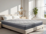 King Size Mattress in a Box 14 Inch Memory Foam Hybrid Mattress with Pocketed Springs Medium Firm 82935503