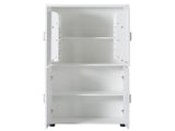 Tall and Wide Bathroom Floor Storage Cabinet, Bathroom Storage Unit, Freestanding Cabinet with 4 86567024