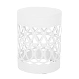 Outdoor Metal end Table -Large 73607.00WHI