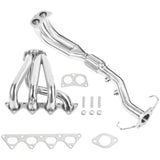 Fit For 2002-2007 Mitsubishi Lancer 2.0L 4-2-1 Racing Exhaust Header Manifold Stainless Steel 82021418