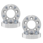 ZUN 2pcs Professional Hub Centric Wheel Adapters Silver 38434726