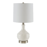Gypsy Embossed Boho Table Lamp B03594977
