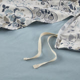 Full/Queen 3 Piece Floral Printed Cotton Duvet Cover Set B035P148365