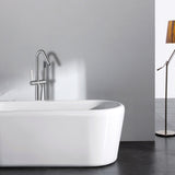 Freestanding Bathtub Faucet with Hand Shower W1533124985