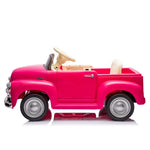 ZUN 12V Kids Ride On truck car w/parents control, Licensed Chevrolet 3100 pickup,electric car for W1396P147018