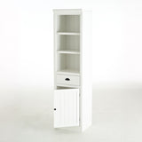 75'' Tall Display Shelf with Cabinet, Retro Style cabinet for Hallways Living Room, Kitchen, Home, N845P281102W