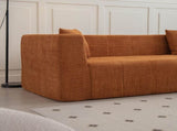 105.5" Modular L-Shaped Sectional Floor Couch, Deep Seat Tufted Comfy Sofa set with Chaise for 01956177