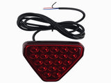Mc Style FE180 Gloss Black Rear Diffuser W/led Brake Light fit for 22-24 Honda Civic 12153333