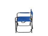 Director Chair with Side Table, Blue 61653549