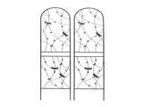 4 Pack Metal Garden Trellis 86.7" x 19.7" Rustproof Trellis for Climbing Plants Outdoor Flower W1586P268047