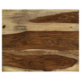 Natural and Black 3-Piece Nesting Table with Hairpin Legs B062P153893