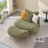 65.00 inches long, Corduroy Sofa Fabric, with three matching pillows and two spacious and W1658P212596