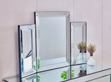 W 31 inch X H 20 inch Mountain shaped Folding vanity mirror Widely used in homes and offices, W100535592