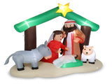 6ft With 8 Lamp Beads Inflatable Nativity Garden Jesus Decoration 46163067