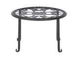 4 Round Ironwork Plant Racks With 4-1 Black Paint Prints 62508492