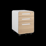 ZUN 3 Drawer Mobile File Cabinet Under Desk Office,Simple Style Versatile Storage Cabinet for 54017487