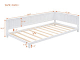 Twin Size Wood Daybed/Sofa Bed, White 99020838