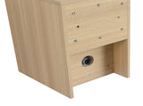 12 Inch Small Wall Mounted Storage Shelves, Bathroom Storage, Plywood, American White Oak W999P317924