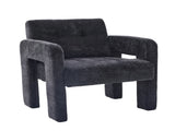 Modern Minimalist Casual Single Armchair Living Room, Bedroom, Office Area Upholstered Chair 17513857