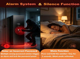 Gun Safe for Rifles & Handguns, Keypad Lock Security Storage Cabinet, Home Firearm Safe, Black, 13875645