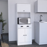 Tampa Kitchen Pantry with Drawer and 2 Cabinets B070P173168