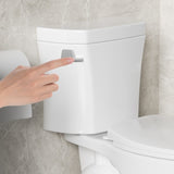 4.8 LPF 1.28 GPF Siphonic Two-Piece Toilet, Side Single Flush, CUPC, Watersense, ADA Height, Gloss W3192P279681