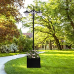 ZUN 3-head Solar Lamp/Street Light /Outdoor Ready LED Lighting -AS （Prohibited by 04504598