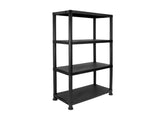 Plastic Shelves, 4-Shelf rack, Multi-Purpose Shelf, Plastic Shelves for 17145756