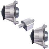 3Pcs Engine Motor Mounts Fits for Mercedes-Benz W204 W212 C300 350 RWD Base 2.5L 3.0L 3.5L 2008-2017 34250171