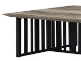 Zudora Antique Oak & Black Finish Coffee Table B2726P268332