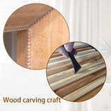 62" Modern Rustic Console Table Solid-Look Engineered Wood Entryway Table W2729P270754