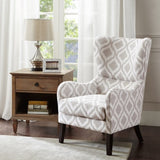 ZUN Arianna Swoop Wing Chair B03548530