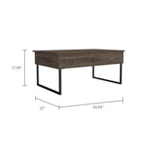 ZUN Fairfield Lift Top Coffee Table B128P148709