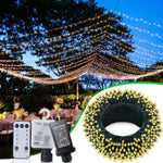 ZUN Christmas Lights Outdoor, 197 FT 580 LED Christmas Decorations Lights/Waterproof String Fairy Lights 47977729