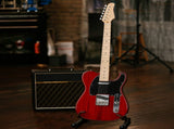 Maple Fingerboard GTL Electric Guitar SS Pickup Transparent Red 27458444