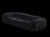 Chenille Pure Foam Sofa, Quilted Cloud Sofa, Deep-Seat Chenille Pure Foam Sofa, Comfortable W834P442224
