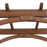 Beautiful And Practical Garden Arch Dark Brown 24988614
