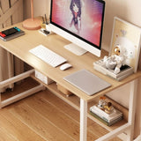 ZUN Computer desk Desktop house Simple desk bedroom desk desk Student home study desk,Home Office W2781P191987