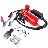 ZUN Fuel Transfer Pump 12V 8GPM 100W 30l/Min for Most Fuel Gasoline Diesel Biodiesel 70193572